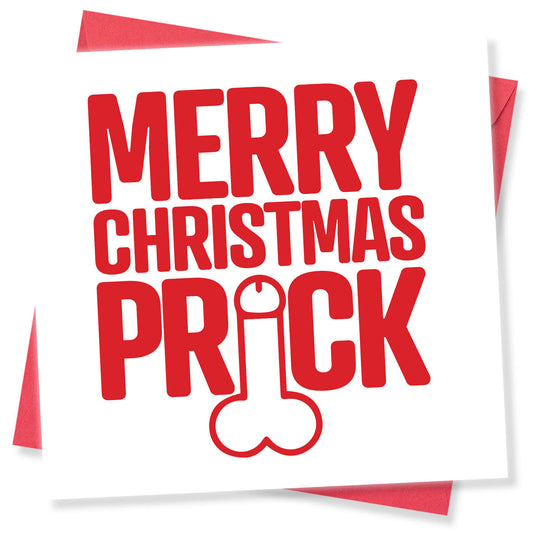Merry Christmas Prick (With Dick Drawing)