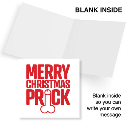Merry Christmas Prick (With Dick Drawing)