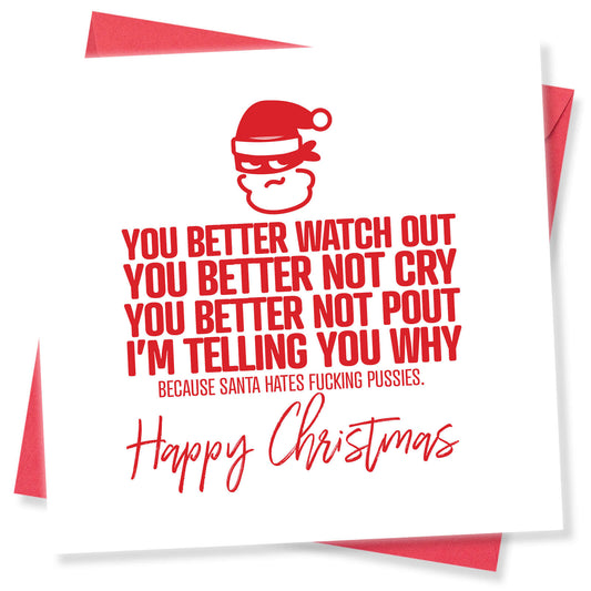 Santa Hates Pussies