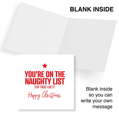 You’re on the Naughty List – Stay There, I Like It!