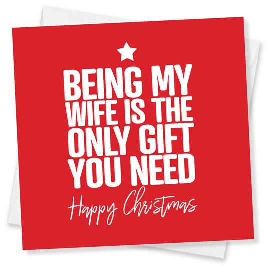 Being My Wife is the Only Gift You Need