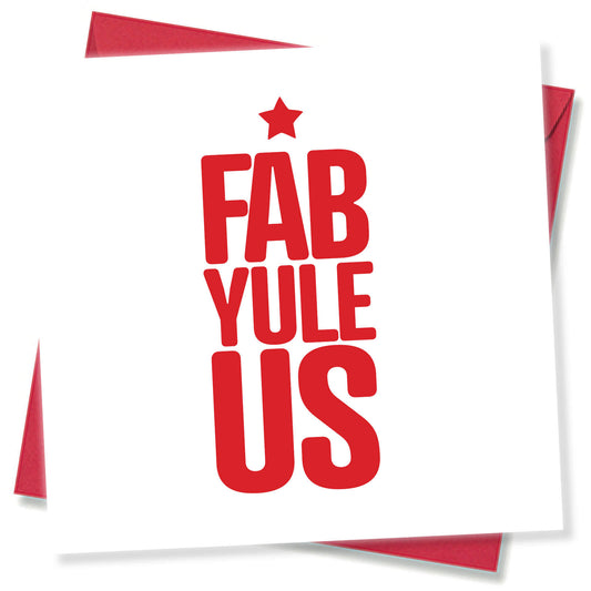 Fab-YULE-Us Christmas Card