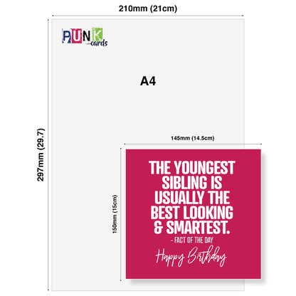The Youngest Sibling Is Usually the Best Looking & Smartest – Fact of the Day