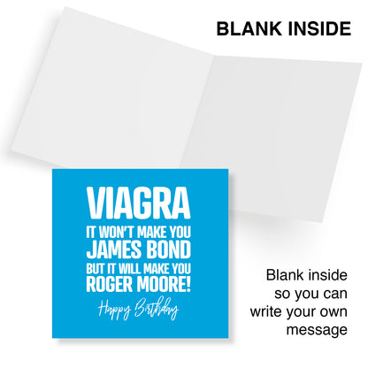 Viagra It Won’t Make You James Bond But It Will Make You Roger Moore