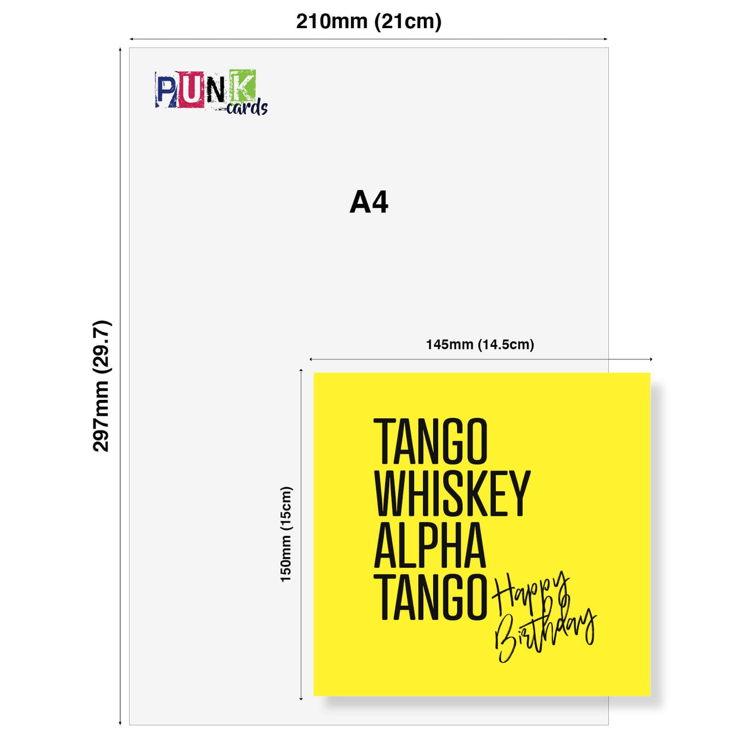 Tango Whiskey Alpha Tango Happy Birthday