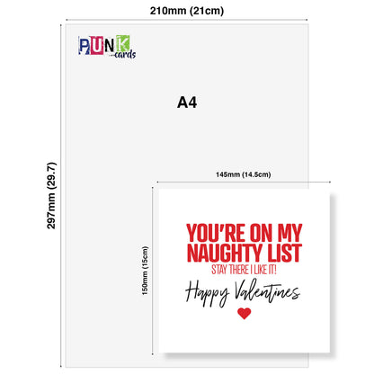 You’re On My Naughty List – Stay There, I Like It!