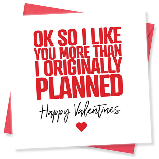 OK So I Like You More Than I Originally Planned