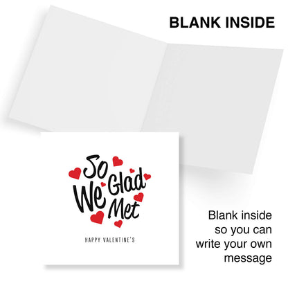So Glad We Met - Valentine's Day Card
