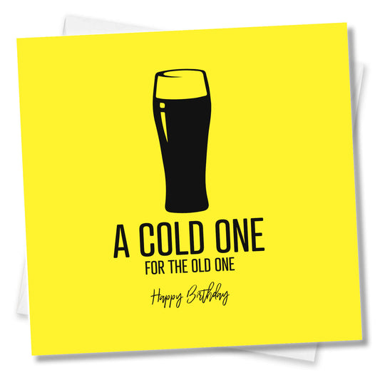 A Cold One for the Old One