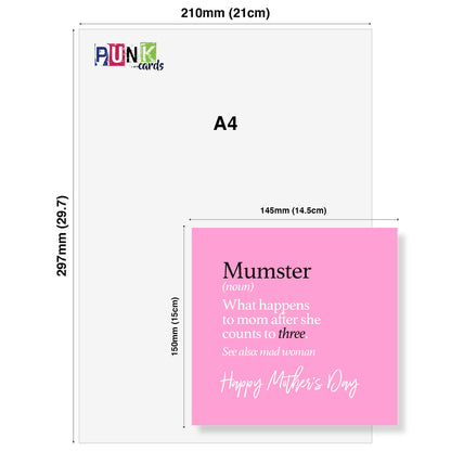 "Mumster (noun) – What happens after she counts to three"