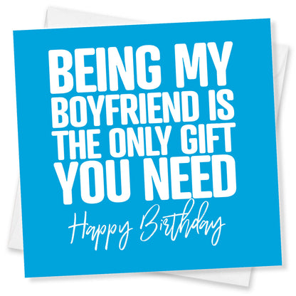 Being My Boyfriend is the Only Gift You Need