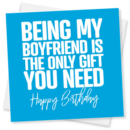 Being My Boyfriend is the Only Gift You Need