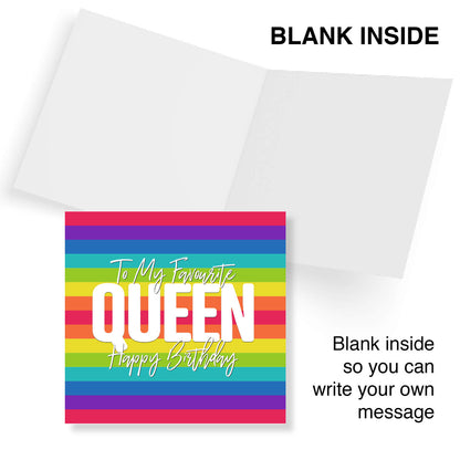 To My Favourite Queen – Happy Birthday