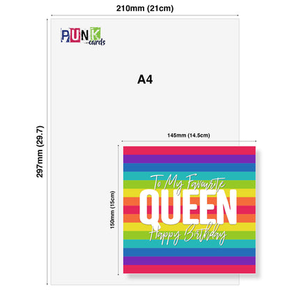 To My Favourite Queen – Happy Birthday