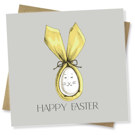 Easter Egg Bunny Ears Card
