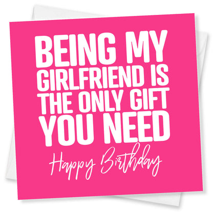 Being My Girlfriend is the Only Gift You Need