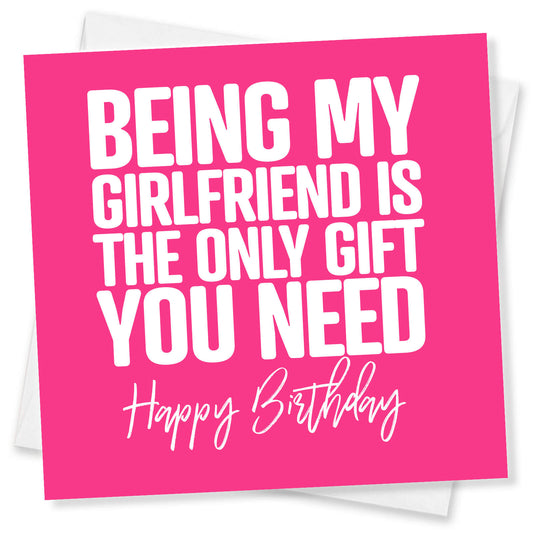 Being My Girlfriend is the Only Gift You Need