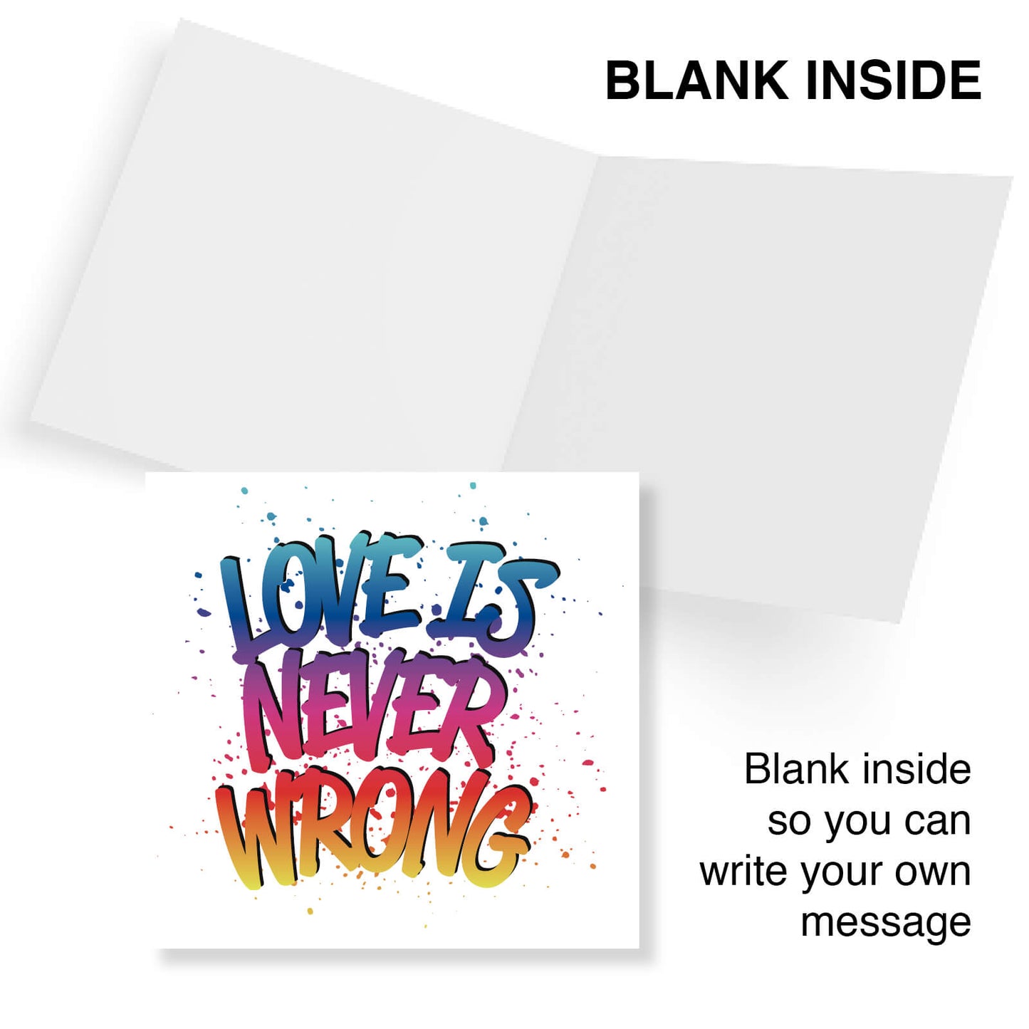 Love Is Never Wrong – Birthday Card