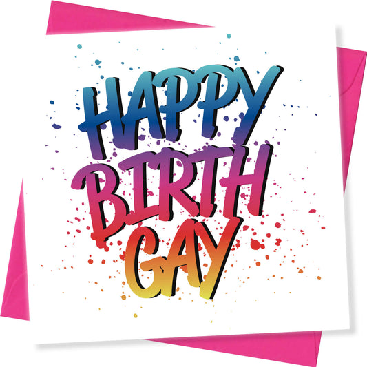 Happy BirthGay – Birthday Card