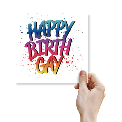 Happy BirthGay – Birthday Card