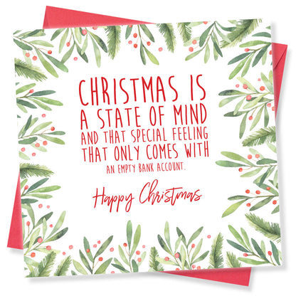 Christmas Is a State of Mind – Christmas Card