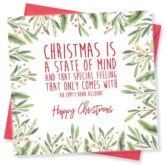 Christmas Is a State of Mind – Christmas Card