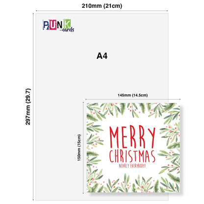 Merry Christmas (Nearly Everybody!) – Christmas Card