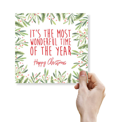 Most Wonderful Time of the Year - Christmas Card