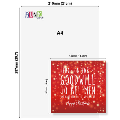 Goodwill to All Men – And the Washing Up