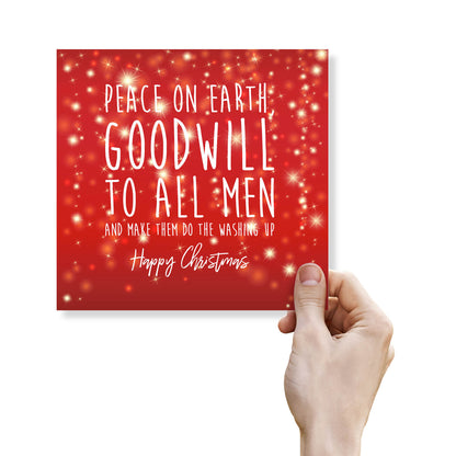 Goodwill to All Men – And the Washing Up