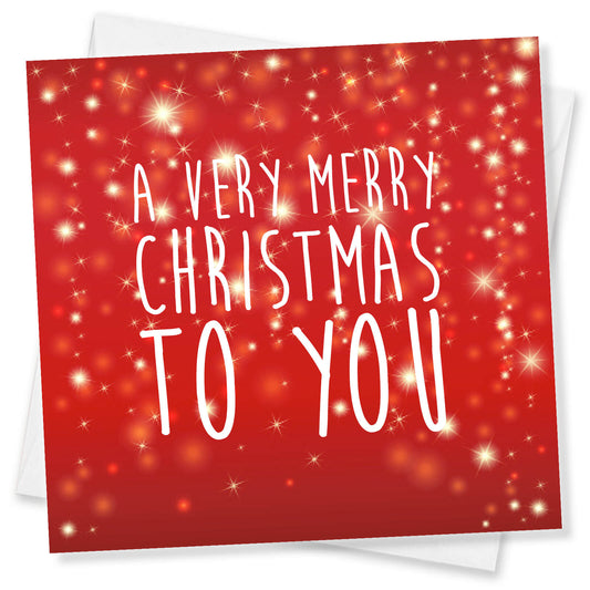 A Very Merry Christmas to You