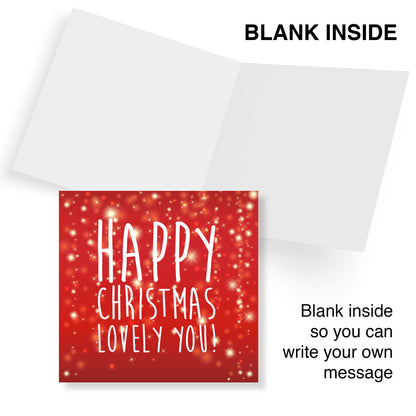 Happy Christmas Lovely You Card