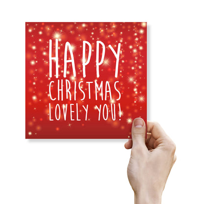Happy Christmas Lovely You Card