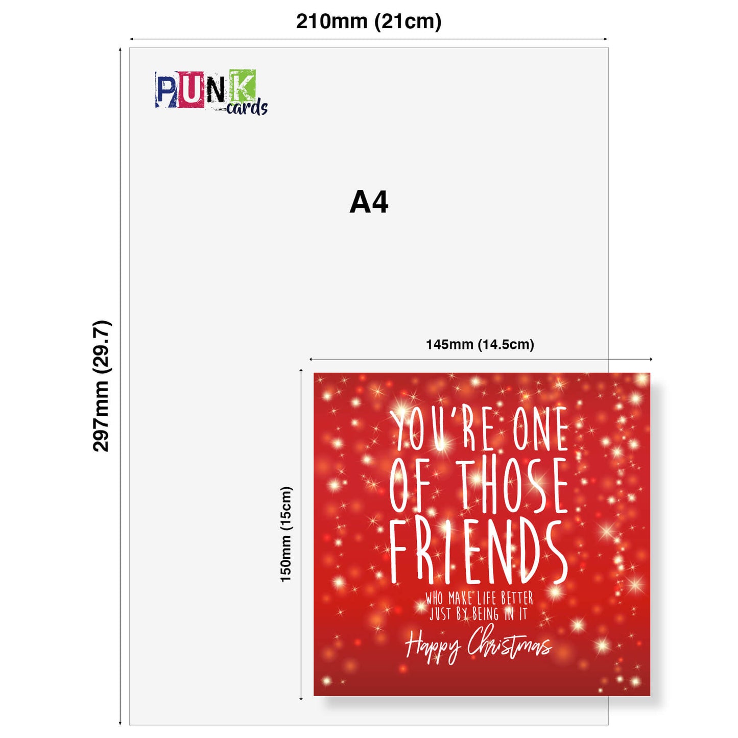 You're One of Those Friends Christmas Card**