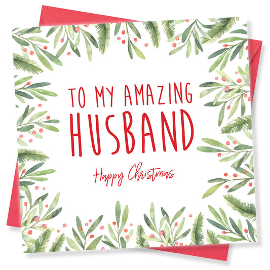 To My Amazing Husband