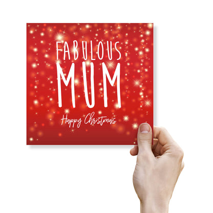 Fabulous Mum Christmas Card