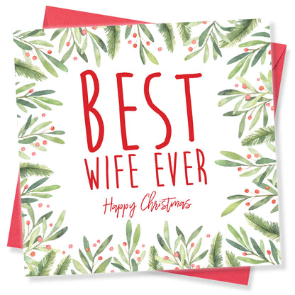 Best Wife Ever – Christmas Card