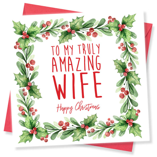 To My Truly Amazing Wife