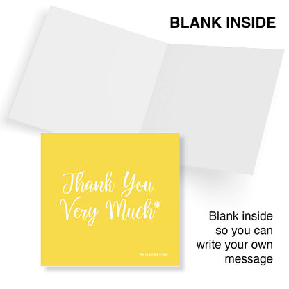 Thank You Very Much