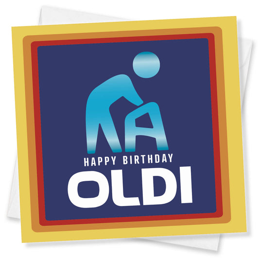 Happy Birthday OLDI (with zimmer frame)