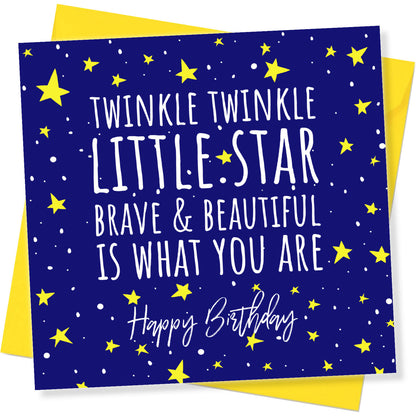 Twinkle Twinkle Little Star – Brave & Beautiful Is What You Are