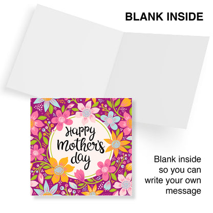 "Happy Mother’s Day – Purple Floral Explosion"