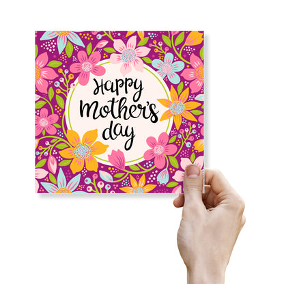 "Happy Mother’s Day – Purple Floral Explosion"