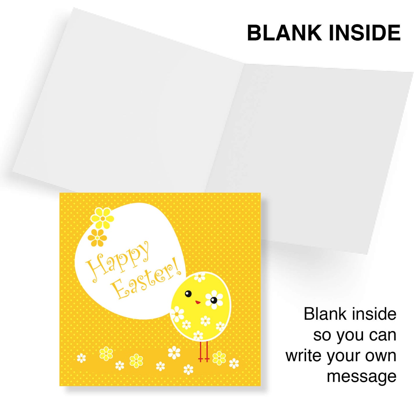 Chick & Egg Happy Easter Card