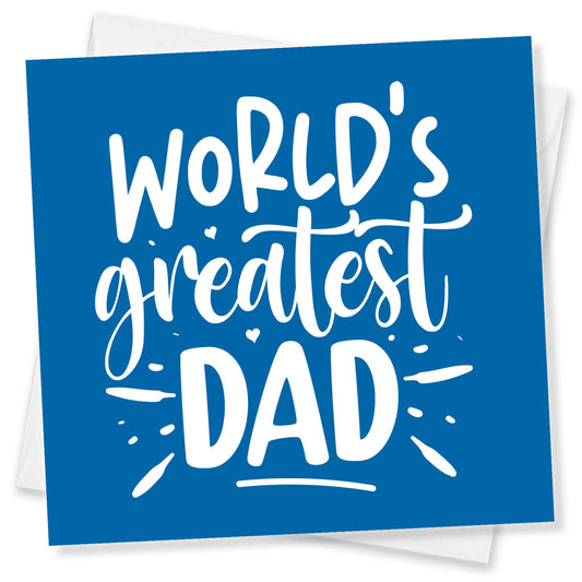 World's Greatest Dad (Blue Card)