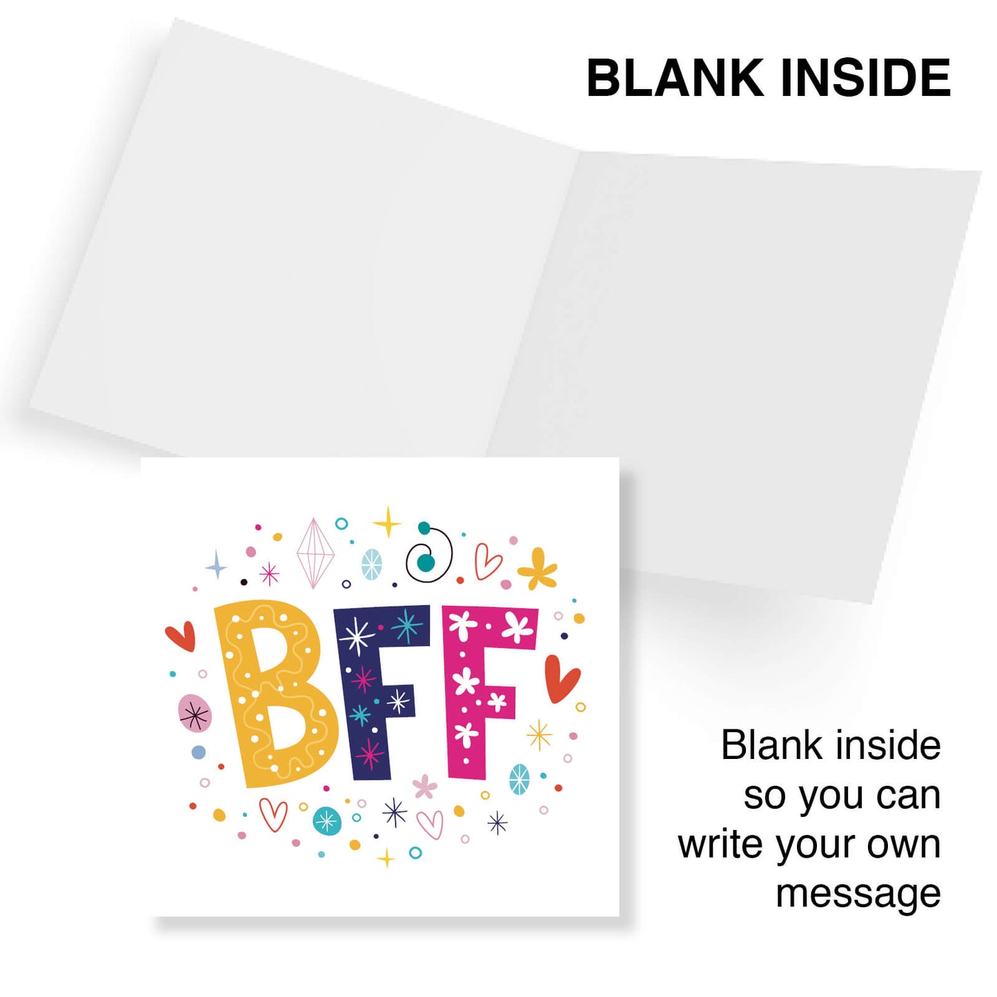 BFF – Bright and Fun Friendship Card