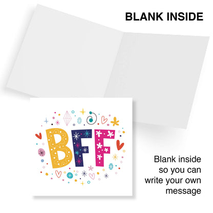 BFF – Bright and Fun Friendship Card