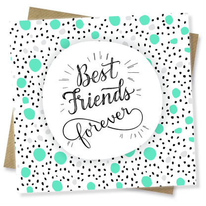 Best Friends Forever – Polka Dot Card
