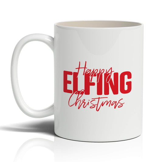 Happy ElFING Christmas Mug