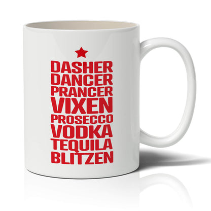 Reindeer & Booze Rollcall Mug